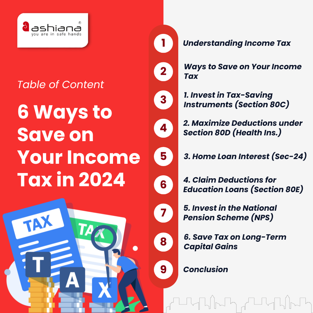 6 Ways to Save on Your Income Tax in 2024-25