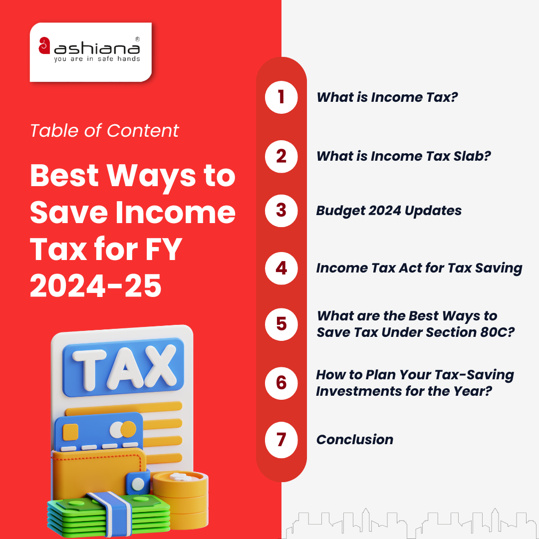 Best Ways to Save Income Tax for FY 2024-25