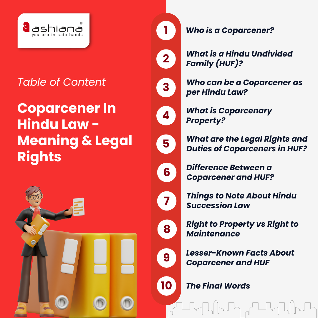 Coparcener In Hindu Law - Meaning & Legal Rights